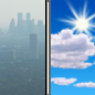 Tuesday: Widespread haze before noon. Mostly sunny, with a high near 90. East wind 11 to 16 mph, with gusts as high as 21 mph. 